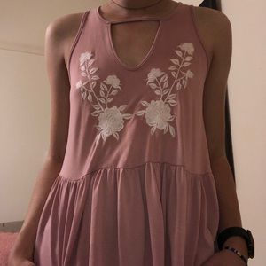 Boutique peplum tank top